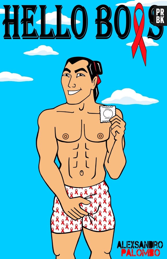 Les Princes Disney contre le SIDA :