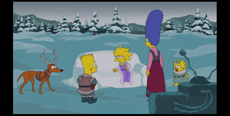  Les Simpson parodie la Reine des Neige 