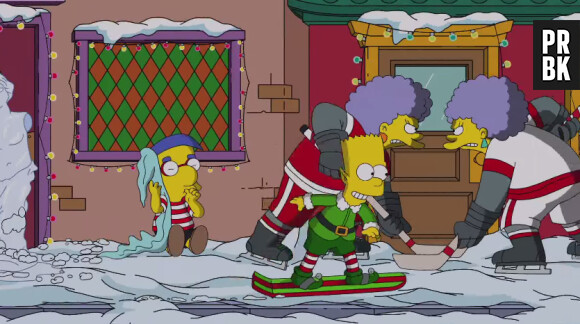 Les Simpson : épisode spécial Noël dans la saison 26