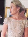 Leah Pipes en robe de mariée sur Instagram