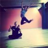 Alizée et Grégoire Lyonnet : pause acrobatique pendant les répétitions pour la tournée Danse avec les Stars