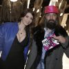 Sébastien Tellier et sa femme à la soirée Jeff Koons pour H&M, le 9 décembre 2014 au Centre Pompidou