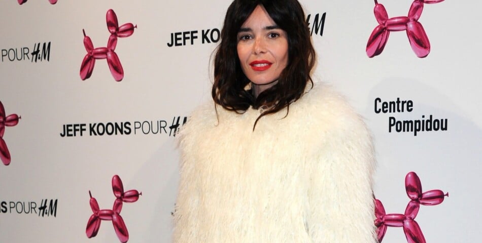 Elodie Bouchez à la soirée Jeff Koons pour H&amp;amp;M, le 9 décembre 2014 au Centre Pompidou
