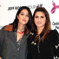 Leïla Bekhti et Géraldine Nakache complices à la soirée Jeff Koons pour H&amp;M