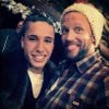Benjamin Machet : selfie avec Eddy pendant le tournage du Prime Les Anges fêtent Noël, le 11 décembre 2014