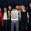 Cyril Hanouna et l'équipe de Touche pas à mon poste récompensée à la soirée Les Etoiles du Parisien le 15 décembre 2014