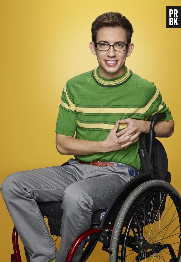 Glee saison 6 : Kevin McHale (Artie) sur une photo promo