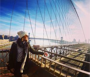 Joy Esther : vacances en amoureux à New-York pour Nouvel An 2015