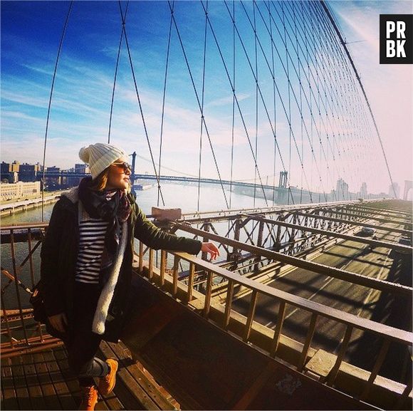 Joy Esther : vacances en amoureux à New-York pour Nouvel An 2015