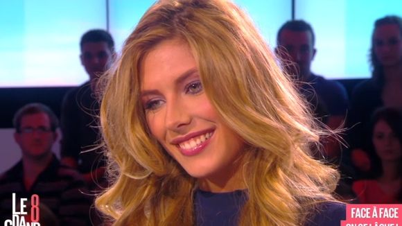 Camille Cerf : "petits seins" et lingerie intime, la Miss France 2015 se lâche sur D8