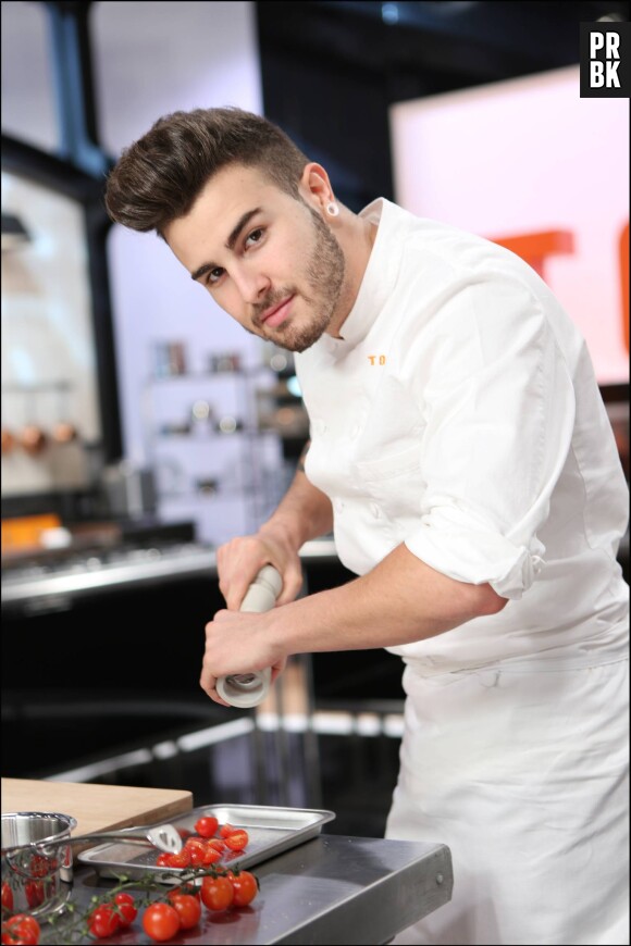 Kevin d'Andrea (Top Chef 2015, 23 ans) : sous-chef au restaurant La Passagère au sein de l'établissement 5 étoiles Hôtel Belles Rives à Juan Les Pins