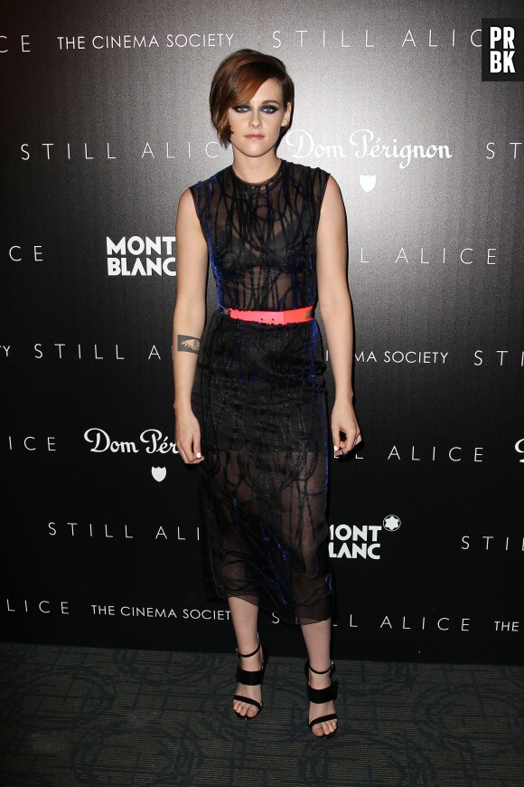 Kristen Stewart à la projection du film Still Alice le 13 janvier 2015 à New York