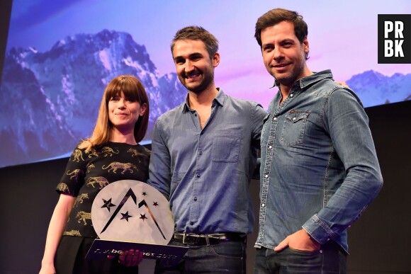 Papa ou maman avec Marina Foïs et Laurent Laffite récompensé au Festival de l'Alpe d'Huez le 18 janvier 2015