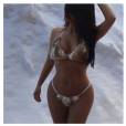 Kim Kardashian : bikini en fourrure pendant ses vacances au ski en janvier 2015