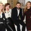 Sam Taylor-Johnson, Dakota Johnson, Jamie Dornan et Eloise Mumford à un bruch après une projection du film Fifty Shades of Grey le 6 févrer 2015 à New York