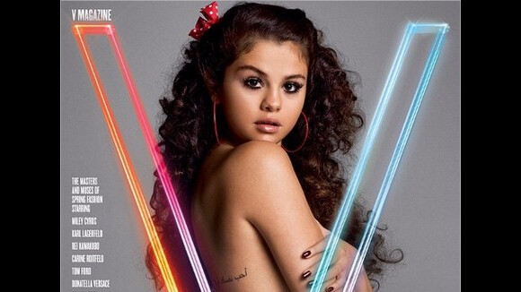Selena Gomez topless et sexy pour la couverture de V Magazine