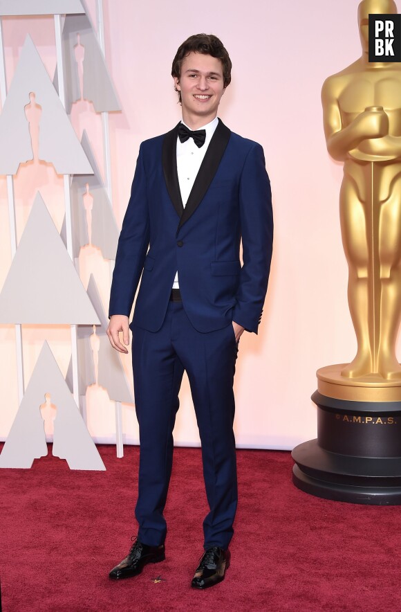 Elgor Ensel sur le tapis rouge des Oscars, le 22 février 2015 à Los Angeles