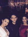 Selena Gomez avec Nina Dobrev, Jessica Szohr et Zedd à une soirée des Golden Globes 2015, le 11 janvier 2015 à Los Angeles 