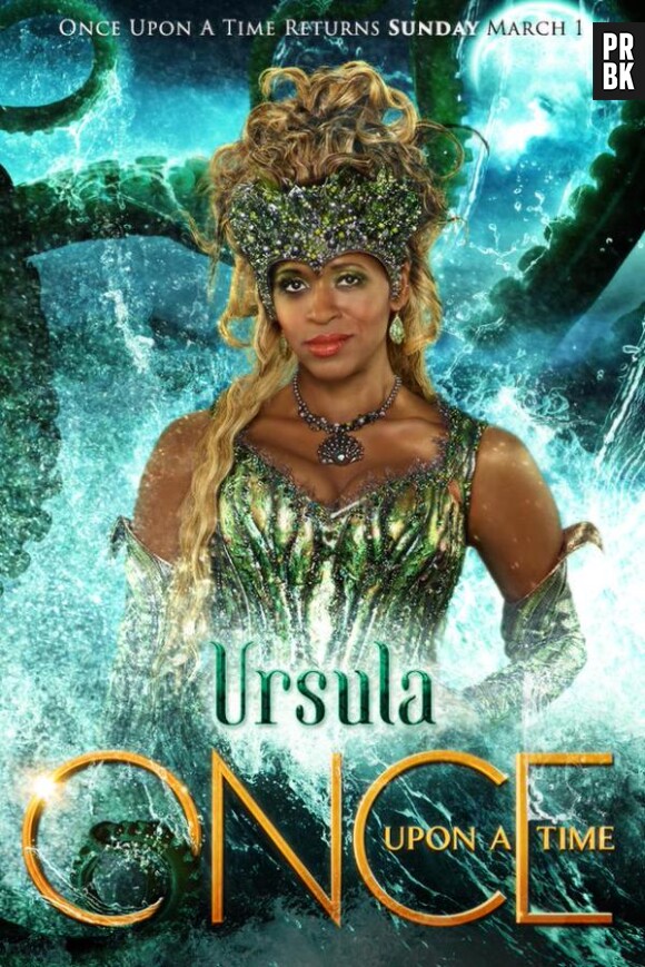 Once Upon a Time saison 4 : affiche avec Ursula