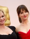  Dakota Johnson et Melanie Griffith aux Oscars 2015 le 22 f&eacute;vrier 