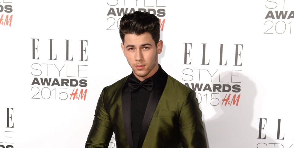 Nick Jonas aux ELLE Style Awards, le 24 février 2015 à Londres
