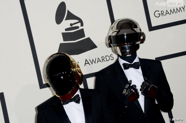 Daft Punk : Thomas Bangalter et Guy-Manuel de Homem Christo tombent les masques... pour une sculpture