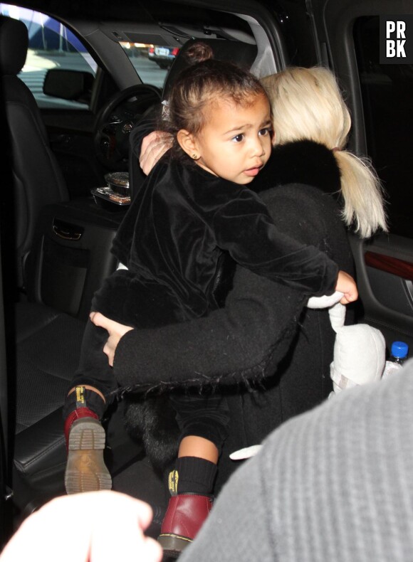 Kim Kardashian, Kanye West et leur fille North : une famille de stars