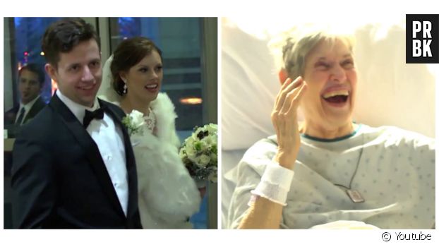 Ils se remarient à l&#039;hôpital pour émouvoir leur grand-mère qui a manqué la cérémonie.