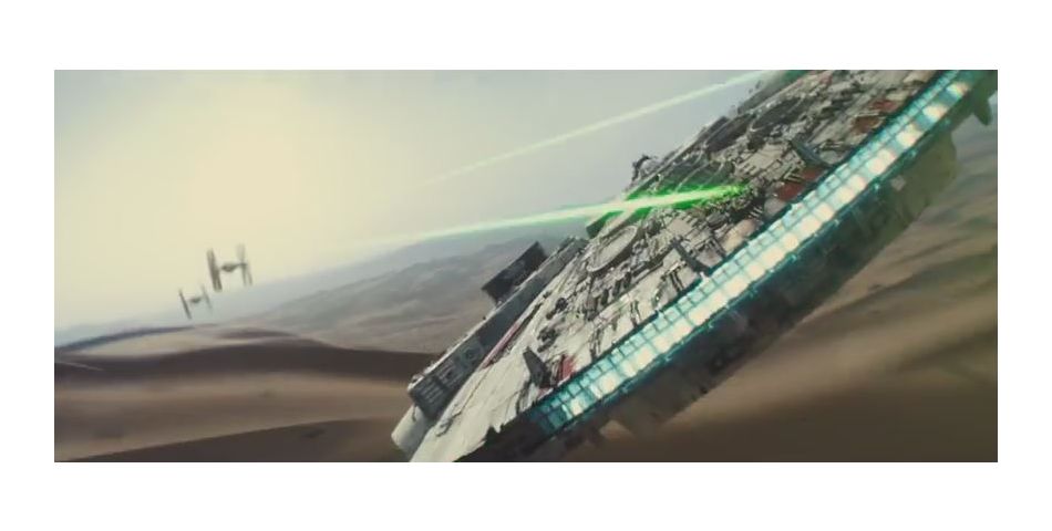  Star Wars 7 : le faucun Millenium&amp;nbsp; 