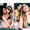 Adèle Exarchopoulos sexy entre copines sur Instagram, le 7 avril 2015