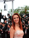 Delphine Wespiser sexy au Festival de Cannes, le 16 mai 2013