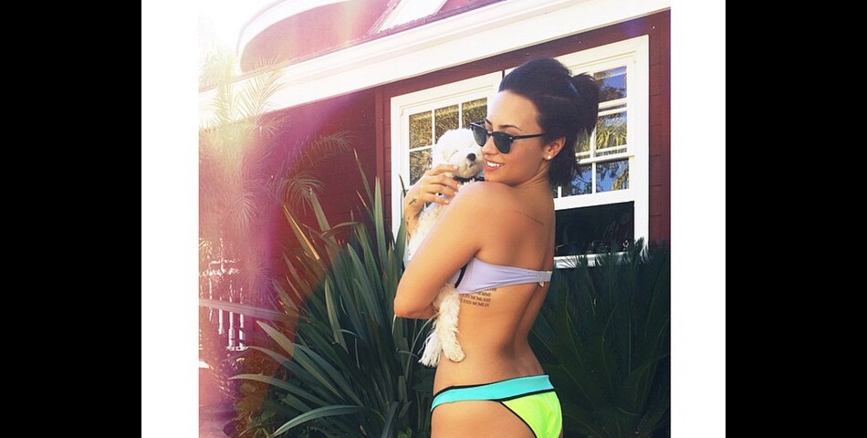  Demi Lovato en bikini, le 29 mars 2015 