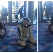 Star Wars : un enfant en fauteuil roulant réalise son rêve : danser avec R2-D2 !
