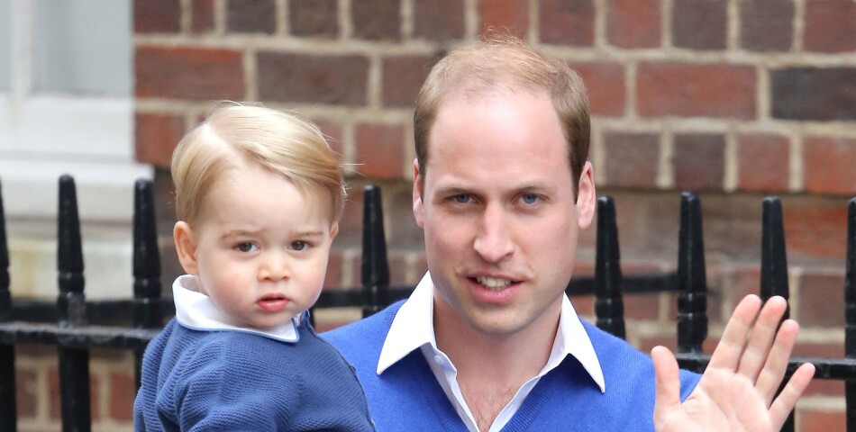  Le Prince William arrive &amp;agrave; la maternit&amp;eacute; avec le Prince George le 2 mai 2015 &amp;agrave; Londres 