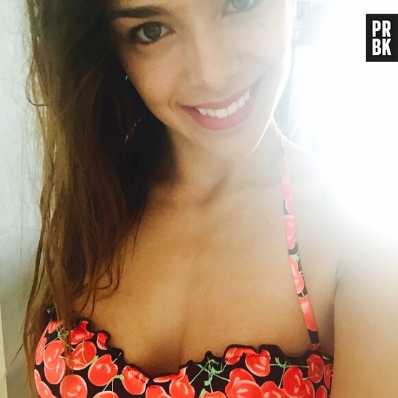 Marine Lorphelin en bikini sur Instgaram, le 7 mai 2015