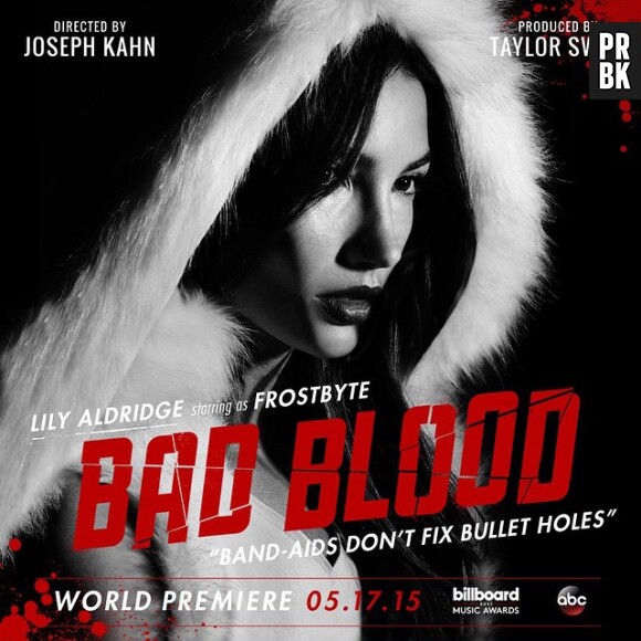 Lily Aldridge apparaîtra dans le prochain clip de Taylor Swift intitulé 'Bad Blood'