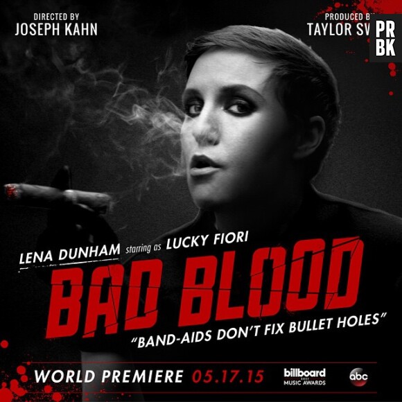 Lena Dunham apparaîtra dans le prochain clip de Taylor Swift intitulé 'Bad Blood'