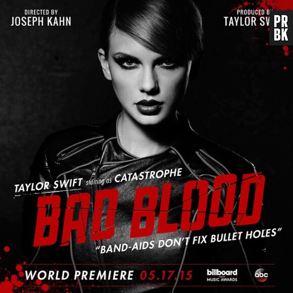 Taylor Swift va dévoiler son clip 'Bad Blood' aux Billboard Music Awards 2015