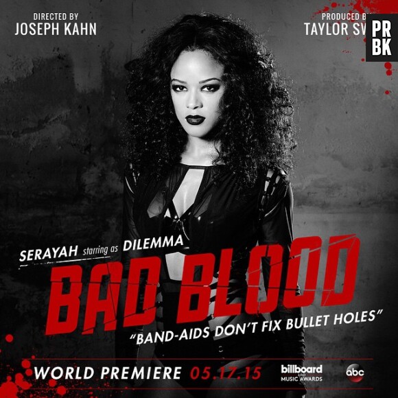 Serayah apparaîtra dans le prochain clip de Taylor Swift intitulé 'Bad Blood'
