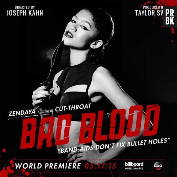 Zendaya apparaîtra dans le prochain clip de Taylor Swift intitulé 'Bad Blood'