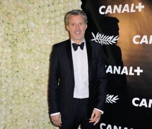 Antoines de Caunes &agrave; la soir&eacute;e de Canal+ &agrave; Cannes le vendredi 15 mai 2015