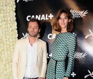 Doria Tillier et Augustin Trapenard &agrave; la soir&eacute;e de Canal+ &agrave; Cannes le vendredi 15 mai 2015