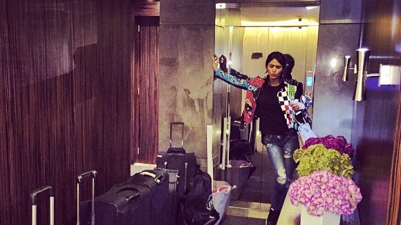 Leila Ben Khalifa : retour en France... avec "300 kg" de bagages