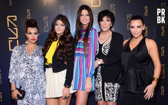 Kris Jenner et ses filles Kourtney Kardashian, Kylie Jenner, Kendall Jenner et Kim Kardashian