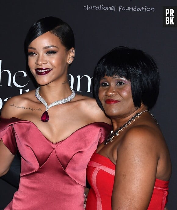 Rihanna et sa maman