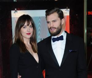 Fifty Shades of Grey : Jamie Dornan et Dakota Johnson &agrave; une avant-premi&egrave;re du film