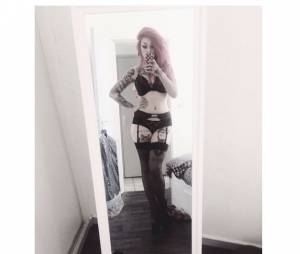 Cécilia Pascal (Las Vegas Academy) en lingerie sur Instagram