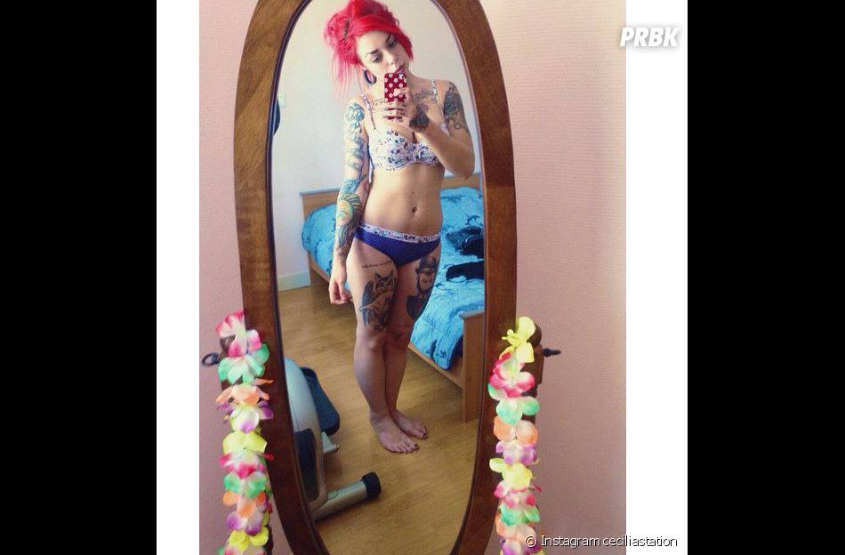 Cécilia Pascal (Las Vegas Academy) en maillot de bain sur Instagram