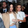 Cara Delevingne et Kendall Jenner à Londres, le 22 février 2015