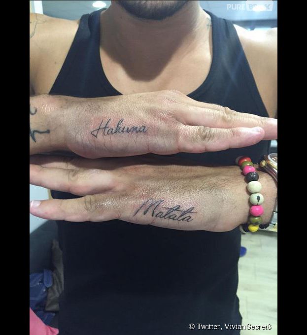 Vivian Les Anges 7 Son Nouveau Tatouage Inspire Du Roi Lion Devoile Sur Twitter Purebreak
